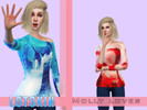 Sims 4 — Molly Loves by Lotskih — Cute sweater for autumn, which looks great with jeans. 2 texture.