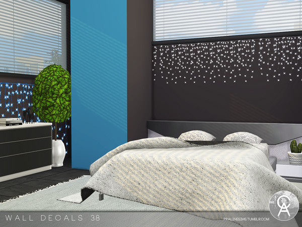 Sims 4 — Wall Decals 38 by Pralinesims — By Pralinesims