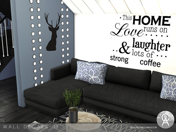 Sims 4 — Wall Decals 39 by Pralinesims — By Pralinesims