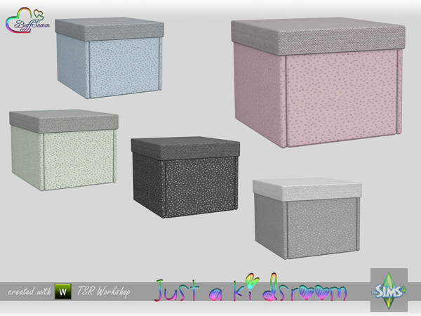 Sims 4 — Just A Kidsroom Deco - Box v1 by BuffSumm — Part of the *Just a Kidsroom* Set ***TSRAA***
