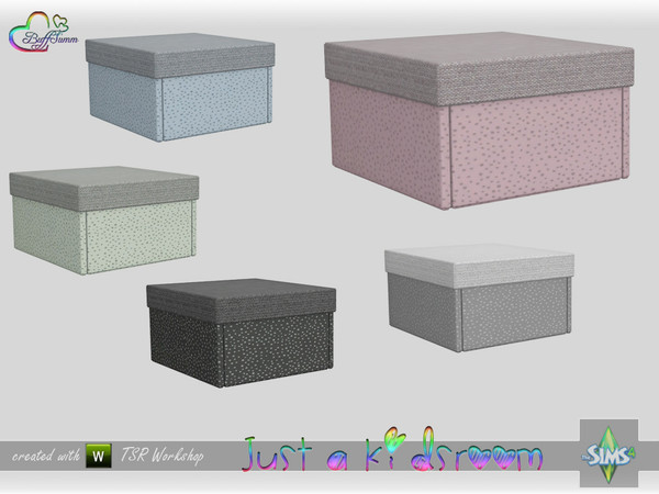 Sims 4 — Just A Kidsroom Deco - Box v2 by BuffSumm — Part of the *Just a Kidsroom* Set ***TSRAA***