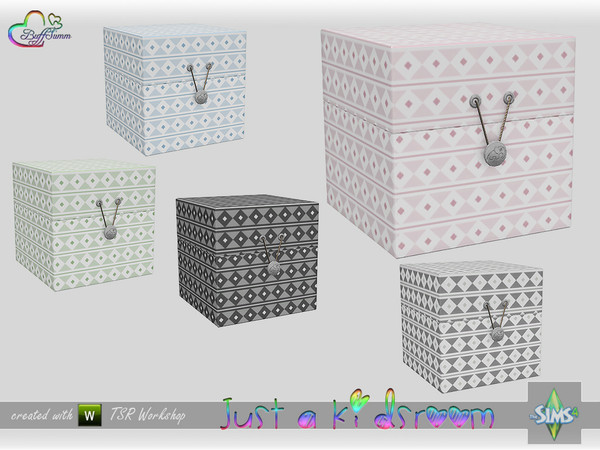 Sims 4 — Just A Kidsroom Deco - Box v3 by BuffSumm — Part of the *Just a Kidsroom* Set ***TSRAA***