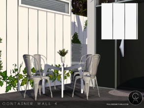 Sims 3 — Container Wall 4 by Pralinesims — By Pralinesims 