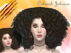 Sims 4 — Deborah Johnson by YorSimsGames — Deborah Johnson is a American Girl She is romantic and loves music, but has