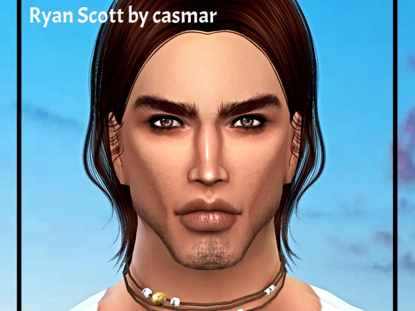 Sims 4 — Ryan Scott by casmar — Ryan is a young Sims who loves nature. He loves to stroll along the beach and admire a
