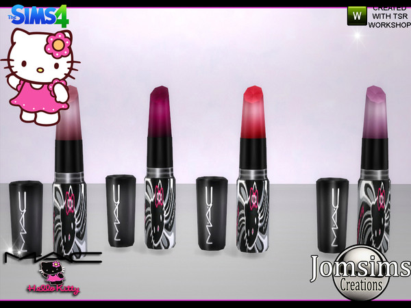 Sims 4 — HK_mac lipstick by jomsims — HK_mac lipstick.clutter