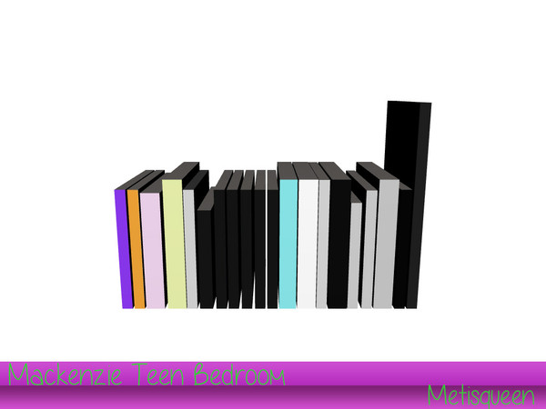 Sims 4 — Metisqueen MacKenzieBooks3 by metisqueen2 — Third set of books to adorn the shelves of MacKenzie Bedroom.