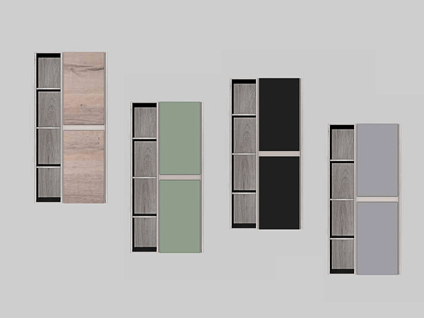 Sims 4 — Bathroom Gemini - Cabinet Shelf by ung999 — Bathroom Gemini - Cabinet Shelf Color Options : 4 Located at :