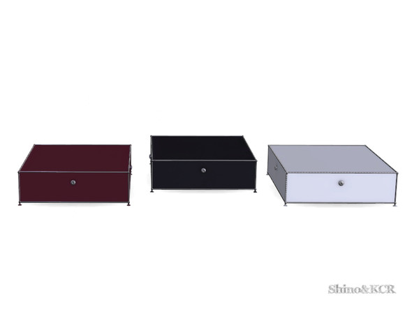 Sims 4 — Living NY - Coffeetable 2 by ShinoKCR — Modern Loft Furniture Scandinavian Style