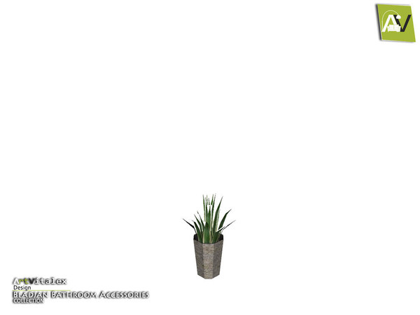 Sims 4 — Bladjan Plant    by ArtVitalex — - Bladjan Plant - ArtVitalex@TSR, Oct 2017