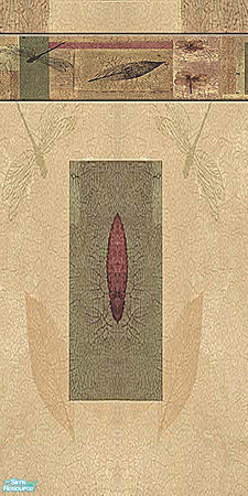 Sims 2 — The Dragonfly Room - Wall by TheNumbersWoman — Wall for the Dragonfly Room