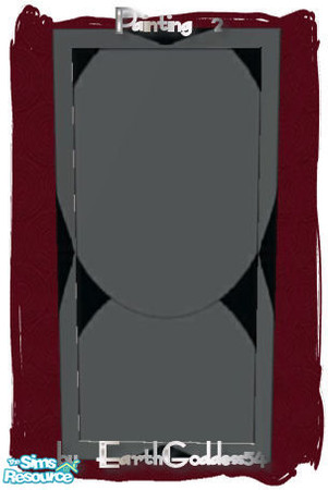 Sims 2 — It's Cosmopolitan! - Painting 2 by EarthGoddess54 — A recolor of Maxis' "The Muse". Just one item in