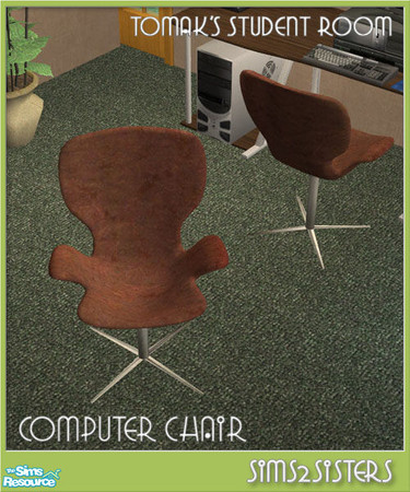 Sims 2 — S2S Tomak's Student Room - Chair by sims2sisters — 