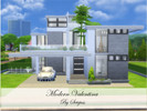 Sims 4 — Modern Valentina (NO CC) by setejuss — This beautiful modern house is perfect for big families. The house is