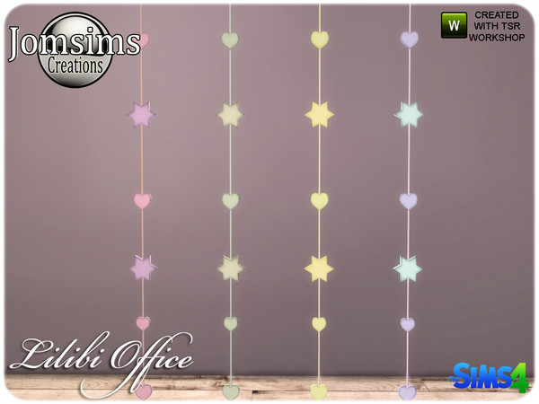 Sims 4 — lilibi misc deco guirlande by jomsims — lilibi misc deco guirlande