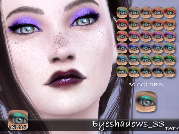 Sims 4 — [Ts4]Taty_Eyeshadows_33 by tatygagg — - Female - Human, Vampire - Teen to Elder - Hq Compatible