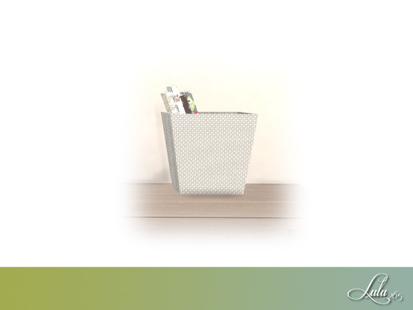 Sims 4 — Madison Tween Bedroom Decor Basket by Lulu265 — Part of the Madison Tween Bedroom Set 3 Colour Options 