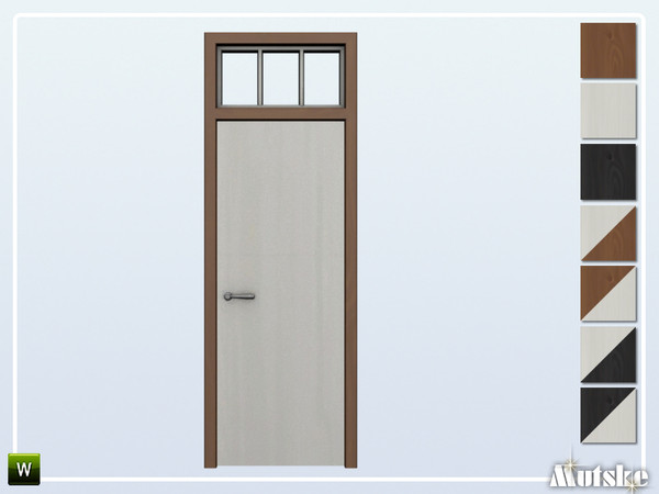Sims 4 — Bari Door Privat 1x1 by Mutske — This Door is part of the Bari Constructionset. Made by Mutske@TSR. 