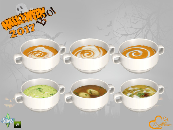 Sims 4 — Halloween 2017 Soup Cup by BuffSumm — Part of the *Halloween 2017* Set ***TSRAA***