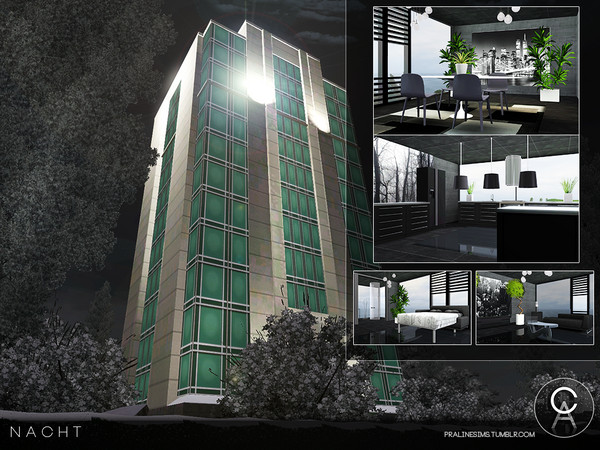 Sims 3 — Nacht by Pralinesims — EP's required: Late Night Seasons Into the future