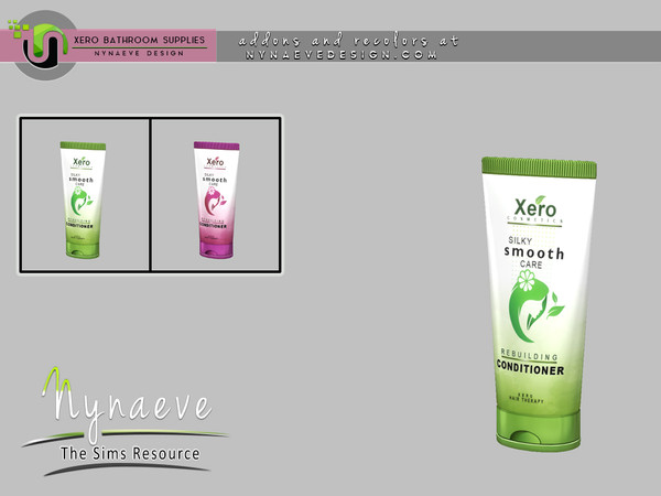 Sims 4 — Xero Conditioner by NynaeveDesign — Xero Bathroom Supplies - Conditioner Located in: Decor - Miscellaneous Decor