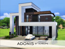 Sims 4 — Adonis -  NO CC by alvelip — This is Adonis! A luxurious and cozy home for a single sim or just a couple built