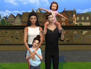 Sims 4 — Family Photo Posepack by Meanwhile_Simming — This is my new creation! There are 3 poses! Hope you like them! You