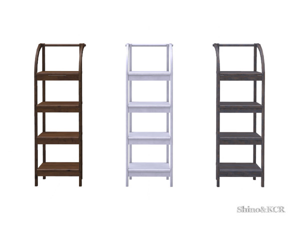 Sims 4 — Bathroom PB - Shelf Bathroom Middle by ShinoKCR — Bathroom Furniture inspired by Potterybarn find it in