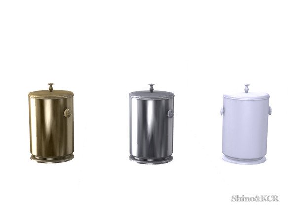 Sims 4 — Decor Bathroom PB - Waste Can Table by ShinoKCR — Decorative Supplies for Bathroom inspired by Potterybarn in