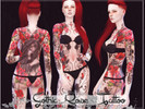 Sims 4 — Gothic Rose Tattoo - AuroraSims4 by Aurora-Sims4 — 