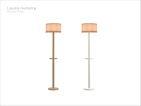 Sims 4 — [Laura nursery] - floor lamp by Severinka_ — Floor lamp From the set 'Laura nursery' Build / Buy category: