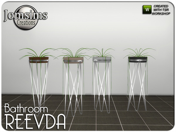 Sims 4 — reevda bathroom plant by jomsims — reevda bathroom plant