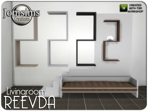 Sims 4 — reevda misc deco shelf 2 by jomsims — reevda misc deco shelf 2