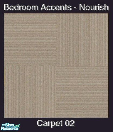 Sims 2 — Bedroom Accents - Nourish - Carpet 02 by Waverly — The Bedroom Accents collection consists of new beddings,