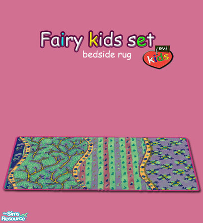 Sims 2 — evi's Fairy kids set - rug by evi — Fairy kids world to help your kids in daydreaming!