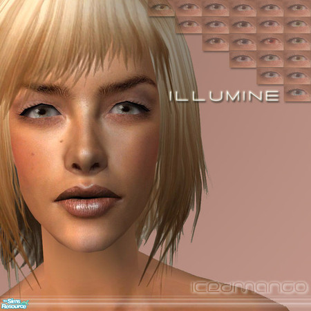 Sims 2 — iLLumine Eye Collection by IcedMango — illumined eyes, deep Look, fresh colors and a vampire sytle - 21 Shades.