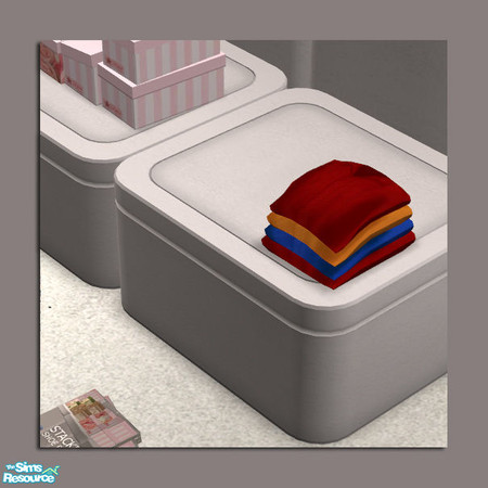 Sims 2 — 4 Sweater Stack Red - 445040 by DOT — 4Stack Red. Sweater Stacks. Sims2 by DOT of The Sims Resource.