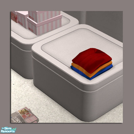 Sims 2 — 3 Sweater Stack Red - 445036 by DOT — 3Stack Red Sweater Stacks. Sims2 by DOT of The Sims Resource.