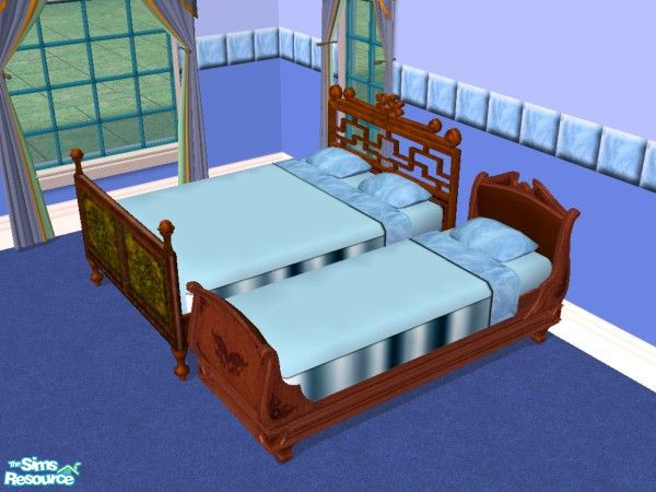 Sims 2 — 646 Bedroom Foamy Dreams Bedding by mickhamlin — Bedding for my foamy dreams bedroom set.