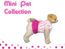 Sims 4 — Mini Dog Collection by chuvadeprata2 — Cute dress for sims pet.