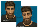 Sims 4 — realistic male hipster beard - Get Together needed by EleaVatyra — Realistic beard in 10 different natural