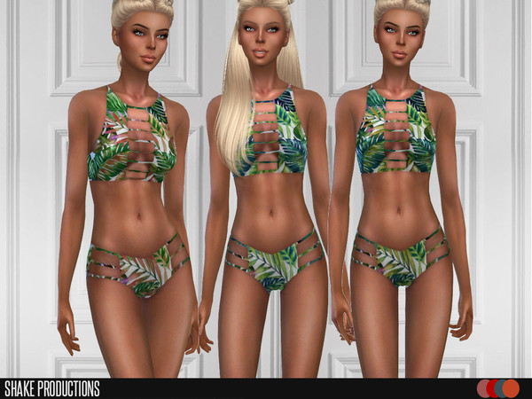 Sims 4 — ShakeProductions 79-3 by ShakeProductions — Swimwear 4 Colors Handpainted