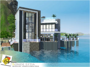Sims 3 — Ronde Letia by Onyxium — On the first floor: Living Room | Dining Room | Kitchen | Bathroom | Marina On the