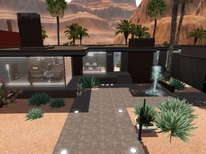 Sims 3 — Desert Dream by blgfan902 — This modern desert home is perfect for a bachelor and/or a family! :) Built with