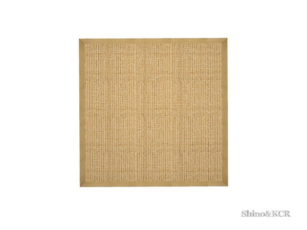 Sims 4 — Living Japan - Rug Sisal 1 by ShinoKCR — Furniture with Japanese Touch bb.moveobjects needed to pull the Rugs
