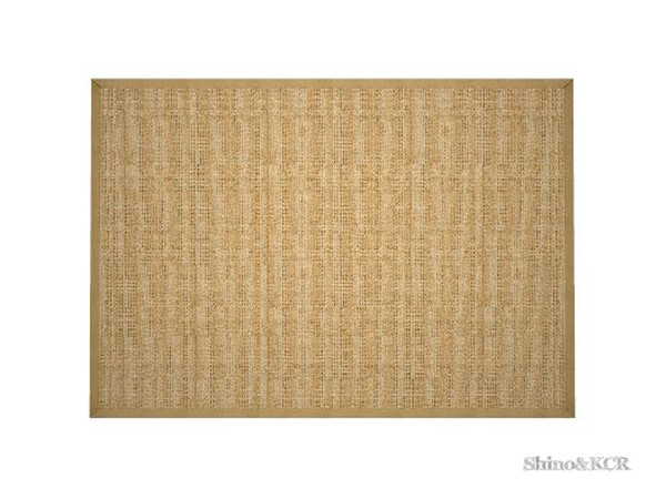 Sims 4 — Japan Living - Rug Sisal 3 (extra large) by ShinoKCR — Furniture with Japanese Touch bb.moveobjects on needed to