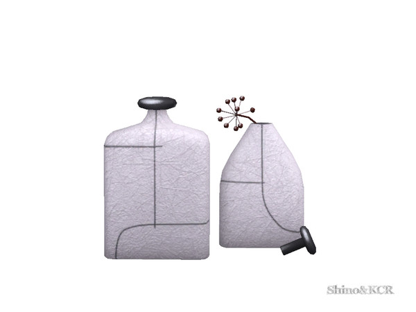 Sims 4 — Japan Living - Vases by ShinoKCR — Furniture with Japanese Touch in Clutter 