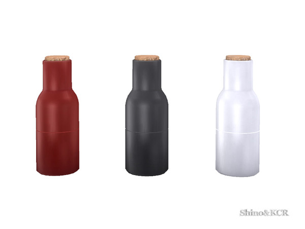 Sims 4 — Japan Living - Menu Bottles by ShinoKCR — Furniture with Japanese Touch in Clutter 