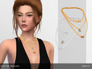 Sims 4 — grafity - Lighting Necklace by GrafitySims — - 2 swatches - HQ Compatible Enjoy!