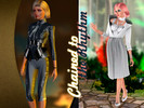 Sims 3 — Chained to the Rhythm by Kiolometro — Chained to the Rhythm. White dress and sport suit. For young adult sims.